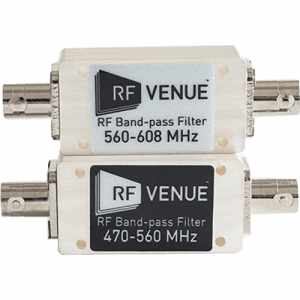 RF VENUE RFV-BPF560T608 Bandpass filter 560-608MHz