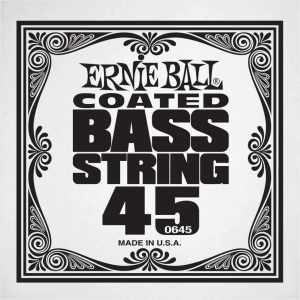 Ernie Ball 0645 Slinky coated 45 ERNIE BALL - 1
