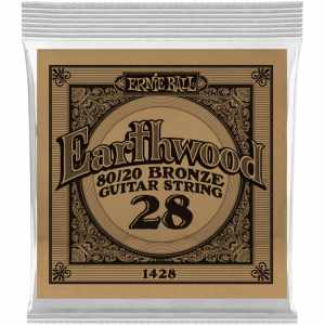 Ernie Ball 1428 Earthwood 80/20 bronze 28 ERNIE BALL - 1