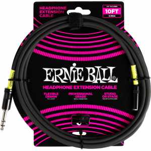ERNIE BALL 6422 . Klinke auf Miniklinke 3m schwarz