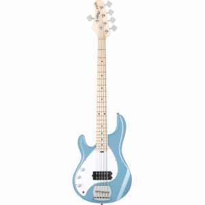 STERLING BY MUSIC MAN RAY5LH-CHB-M1 Stingray5 - StingRay 5 RAY5 Left-Handed Chopper Blue STERLING BY MUSIC MAN - 1