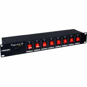 ALGAM LIGHTING DISPATCH-8 Con interruptores - Despacho en rack de 8 canales ALGAM LIGHTING - 1