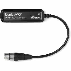 DANTE ADP-DAI-AU-1X0 1 audio input to Dante adapter DANTE - 1