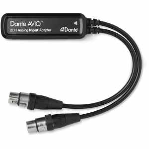 DANTE ADP-DAI-AU-2X0 2 audio inputs to Dante adapter DANTE - 1