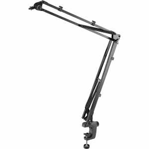 K&M 23840 Clamp Mount - 23840 Articulating Table Top Microphone Boom