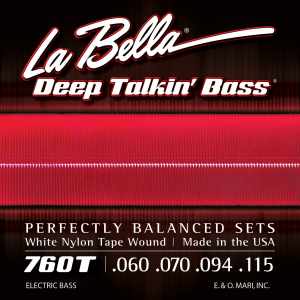 LA BELLA 760T BASS SET DEEP TALKIN BK 60-115