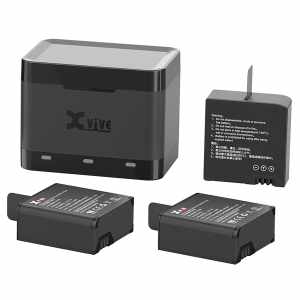 X-VIVE CHARGER AND 3 BATTERIES FOR U5
