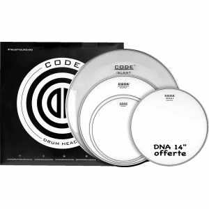 CODE DRUMHEADS FPGENCTDS Sanded Standard 12" 13" 16" 22" + 14" DNA offered CODE DRUMHEADS - 1