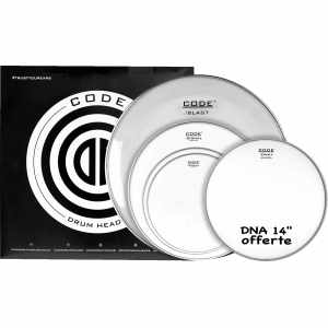 CODE DRUMHEADS FPSIGCTDS SIGNAL Sanded Standard 12" 13" 16" 22" + 14" DNA offered CODE DRUMHEADS - 1