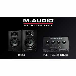 M-AUDIO PRODUCER-PACK2 . MTRACK Duo-Schnittstelle und BX4D3-Lautsprecher M-AUDIO - 1