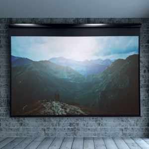 OSF B604424 Motorized New SuperScreen 440x248 16:9 format with black borders OSF - 1