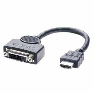 LINDY 41227 Cable adaptador Lindy HDMI A macho / DVI-D hembra 0,2 m LINDY - 1