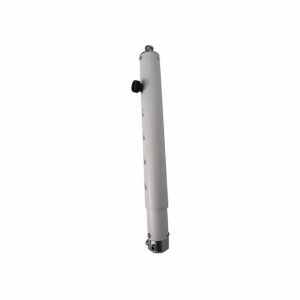 EUROMET 12983 Columna de extensión blanca 250-400mm para soporte de techo Arakno EUROMET - 1